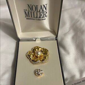 Nolan Miller Radiant Interchangeable Flower Pin